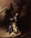 Rembrandt van Rijn - Samson Betrayed by Delilah 1628