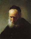 Rembrandt van Rijn - Head of an Old Man 1630