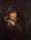 Rembrandt van Rijn - Bust of an Old Woman. Rembrandt's Mother 1630-1631