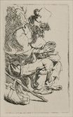 Rembrandt van Rijn - A Beggar Warming his Hands over a Chafing Dish 1630