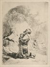 Rembrandt van Rijn - Saint Jerome Kneeling 1632