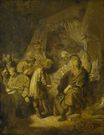Rembrandt van Rijn - Joseph tells his dreams to his parents and brothers 1633