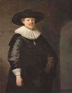 Rembrandt van Rijn - Portrait of a Man, possibly the poet Jan Harmensz Krul 1633