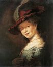 Rembrandt van Rijn - Portrait of the Young Saskia 1633