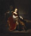Rembrandt van Rijn - A Young Woman at her Toilet.'Ester' or 'Judith' 1633