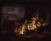 Rembrandt van Rijn - John the Baptist Preaching 1634-1635