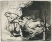 Rembrandt van Rijn - Joseph and Potiphar`s wife 1634