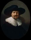 Rembrandt van Rijn - Portrait of a Man Wearing a Black Hat 1634