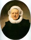 Rembrandt van Rijn - Portrait of Aechje Claesdar. Portrait of a 83-Year Old Woman 1634