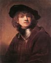 Rembrandt van Rijn - Self-portrait as a Young Man 1634