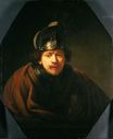 Rembrandt van Rijn - Self-portrait with Helmet 1634