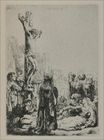 Rembrandt van Rijn - The Crucifixion a Square Small Plate 1634