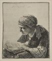 Rembrandt van Rijn - A Young Woman Reading 1634