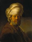 Rembrandt van Rijn - Portrait of a Man in Oriental Garment 1635