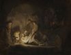 Rembrandt van Rijn - The Entombment 1635