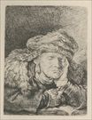 Rembrandt van Rijn - An Old Woman, Sleeping 1635