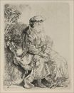 Rembrandt van Rijn - Abraham caressing Isaac 1636