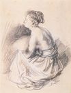 Rembrandt van Rijn - A Seated Woman, Naked to the Waist 1637