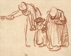 Rembrandt van Rijn - Two Women Teaching a Child to Walk 1637