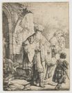 Rembrandt van Rijn - Abraham Dismissing Hagar 1637