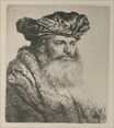 Rembrandt van Rijn - An Old Man, Wearing a Rich Velvet Cap 1637
