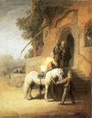 Rembrandt van Rijn - Charitable Samaritan. The Good Samaritan 1638