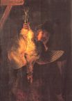 Rembrandt van Rijn - Self-portrait with Bittern 1639