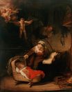 Rembrandt van Rijn - The Holy Family 1645
