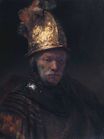 Rembrandt van Rijn - Portrait of a Man with a Golden Helmet 1648