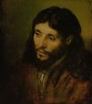 Rembrandt van Rijn - Head of Christ 1650-1652
