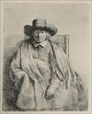 Rembrandt van Rijn - Portrait of Clement de Jonge 1651
