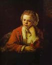 Rembrandt van Rijn - Young Girl at the Window 1651
