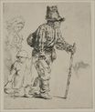 Rembrandt van Rijn - Three Peasants Travelling 1652