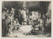 Rembrandt van Rijn - Christ preaching 1652