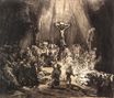 Rembrandt van Rijn - The Three Crosses 1653