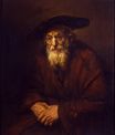 Rembrandt van Rijn - Portrait of an Old Jew 1654