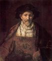 Rembrandt van Rijn - Portrait of an Old Man in Red 1654