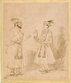 Rembrandt van Rijn - Shah Jahan and Dara Shikoh 1654-1656