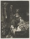 Rembrandt van Rijn - Presentation in the Temple 1654