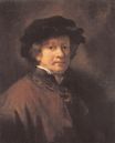 Rembrandt van Rijn - Self-portrait 1654