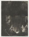 Rembrandt van Rijn - The entombment 1654