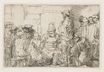 Rembrandt van Rijn - Christ seated disputing with the doctors 1654