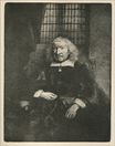 Rembrandt van Rijn - Jacob Haring Portrait. The Old Haring 1655