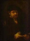Rembrandt van Rijn - Self-portrait with a Sketch Book 1657