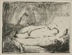 Rembrandt van Rijn - A Woman Lying on a Bed 1658