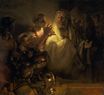 Rembrandt van Rijn - The denial of Peter 1660