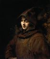 Rembrandt van Rijn - Titus van Rijn in a Monk`s Habit 1660