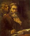 Rembrandt van Rijn - St. Matthew and The Angel 1661