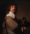 Rembrandt van Rijn - Man Holding a Black Hat 1637