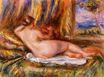 Pierre-Auguste Renoir - Reclining nude 1860